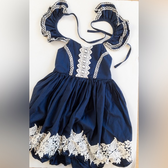 Trish Scully size 7 Blue Dress - Picture 2 of 2